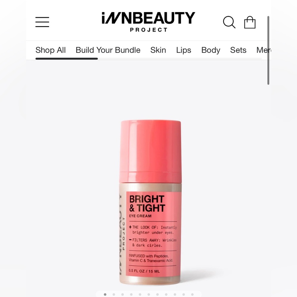 Inn beauty eye cream